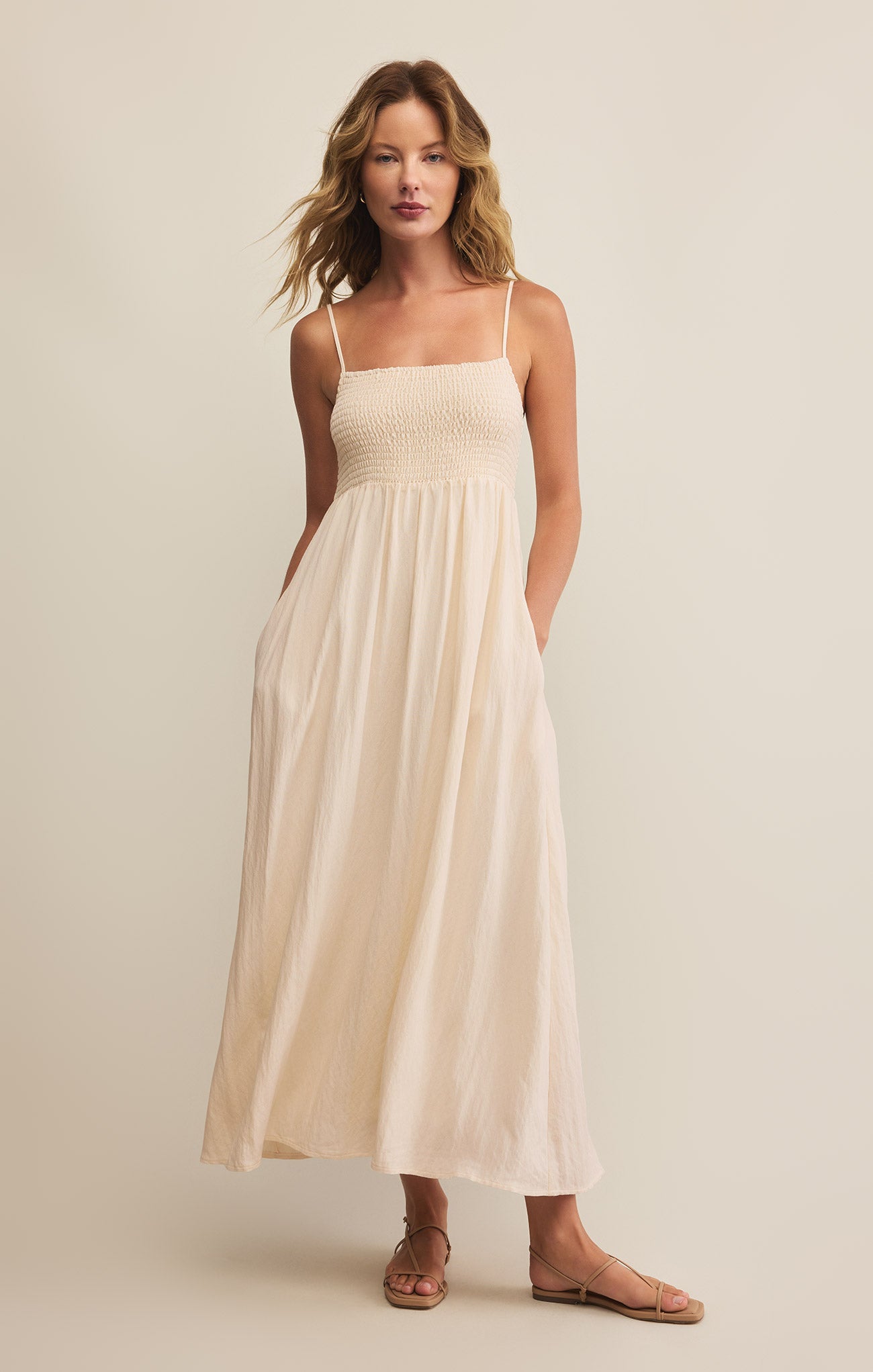 Beachside Midi Dress – Z SUPPLY Beachside Midi Dress – Z SUPPLY