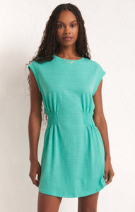 DressesRowan Textured Mini Dress Cabana Green