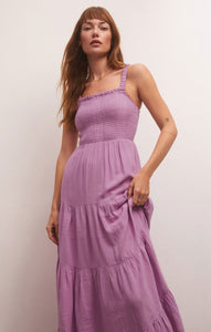 DressesKyara Smocked Maxi Dress Brilliant Lavender