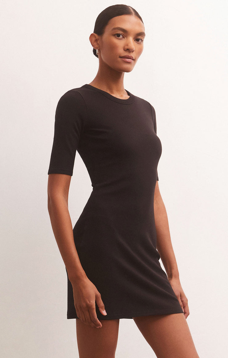 Dresses Carolina Half Sleeve Mini Dress Black