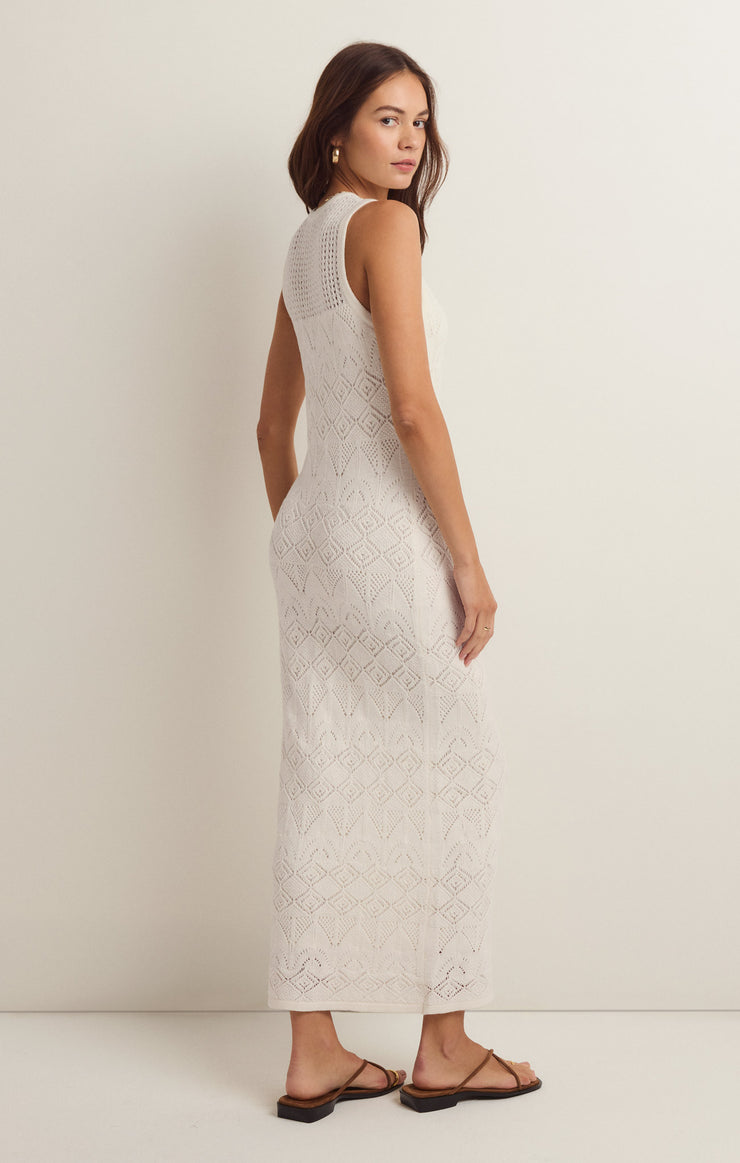 Dresses Mallorca Crochet Midi Dress White