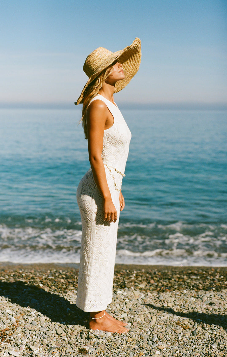 Mallorca Crochet Midi Dress Z SUPPLY