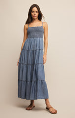 Balos Chambray Maxi Dress
