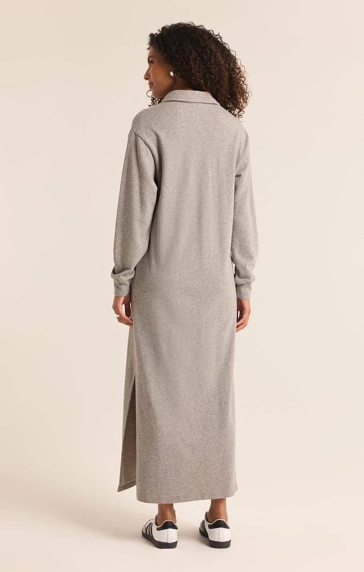 Dresses Aspen Maxi Sweatshirt Dress Classic Heather Grey