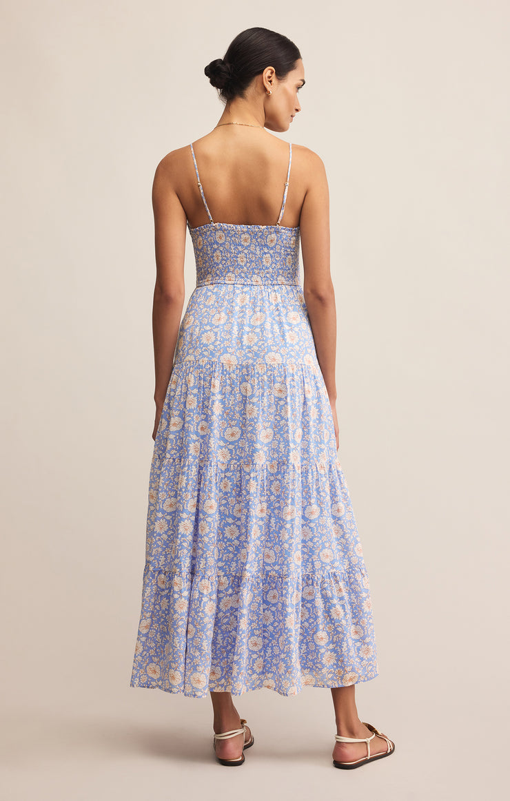 Dresses Balos Lima Floral Maxi Dress Blue River