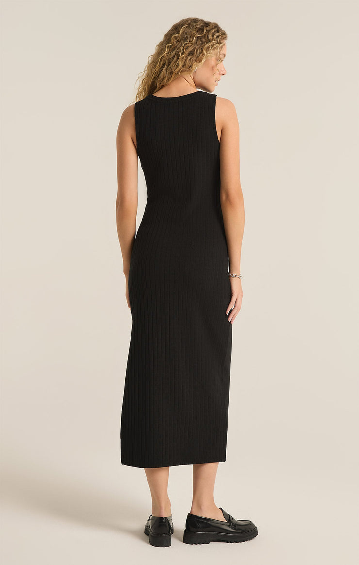 Dresses Raewyn Rib Midi Dress Black