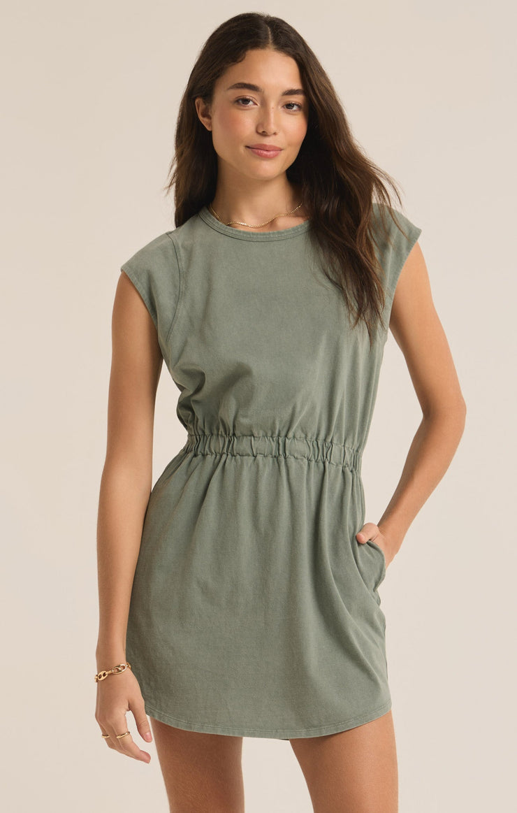 Dresses Paxton Jersey Mini Dress Palm Green