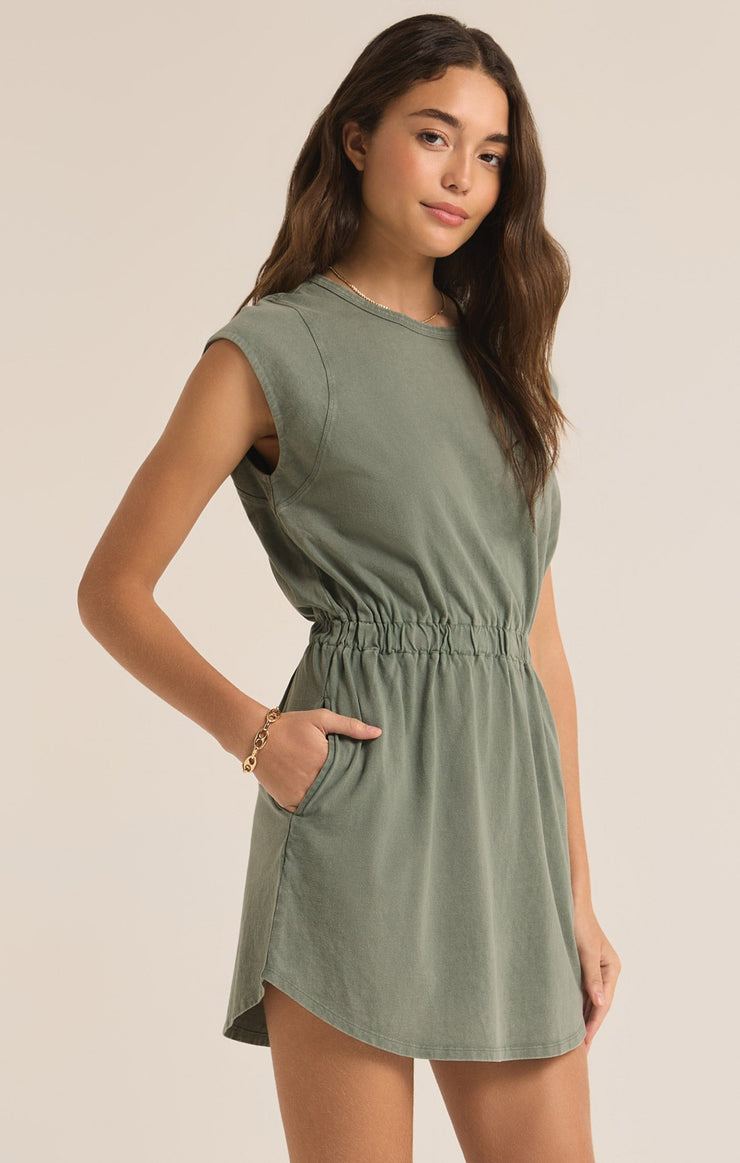 Dresses Paxton Jersey Mini Dress Palm Green