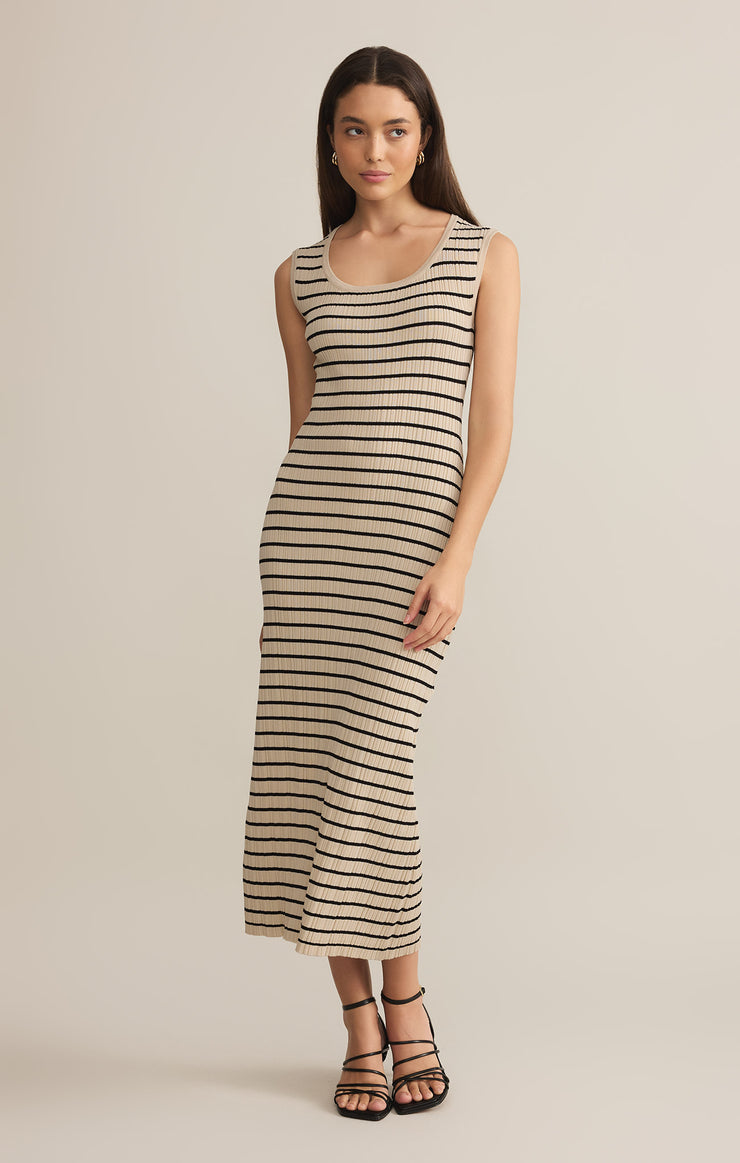 Dresses Giselle Stripe Maxi Dress Sandshell