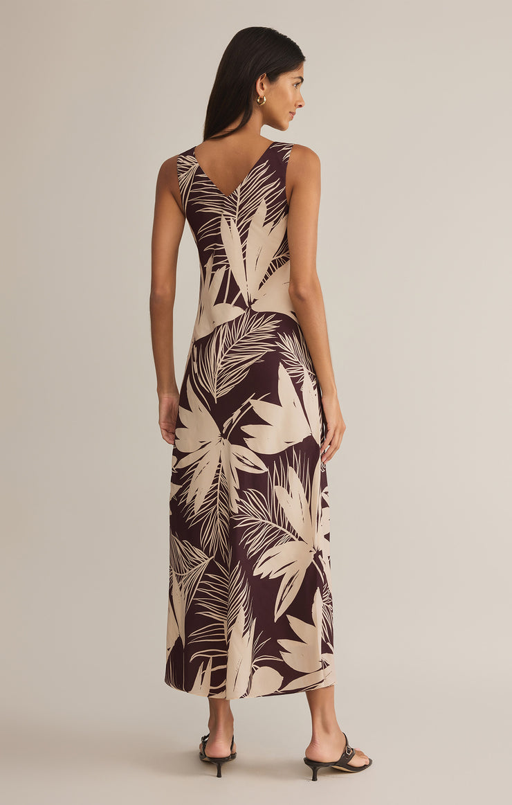 Dresses Hana Palmera Maxi Dress Lava Rock