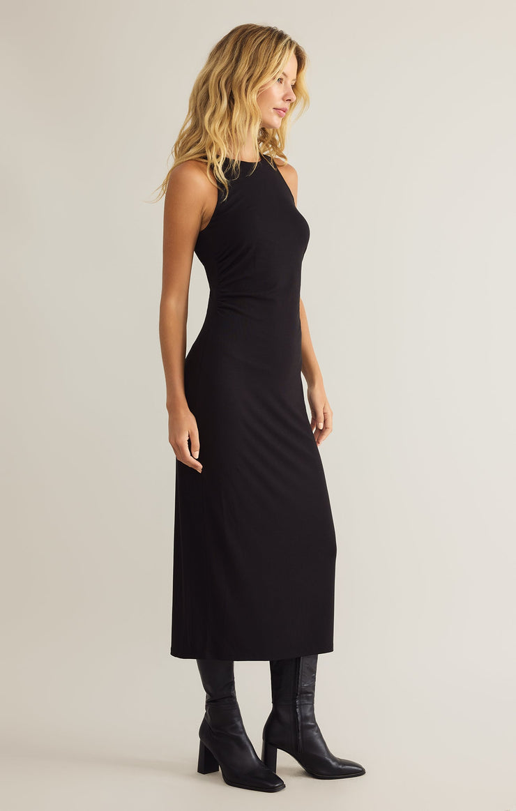 Dresses Adison Rib Midi Dress Black