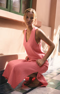 DressesCoastline Midi Dress Sunset Pink