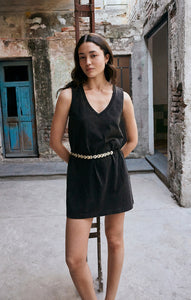 DressesSloane V-Neck Mini Dress Black