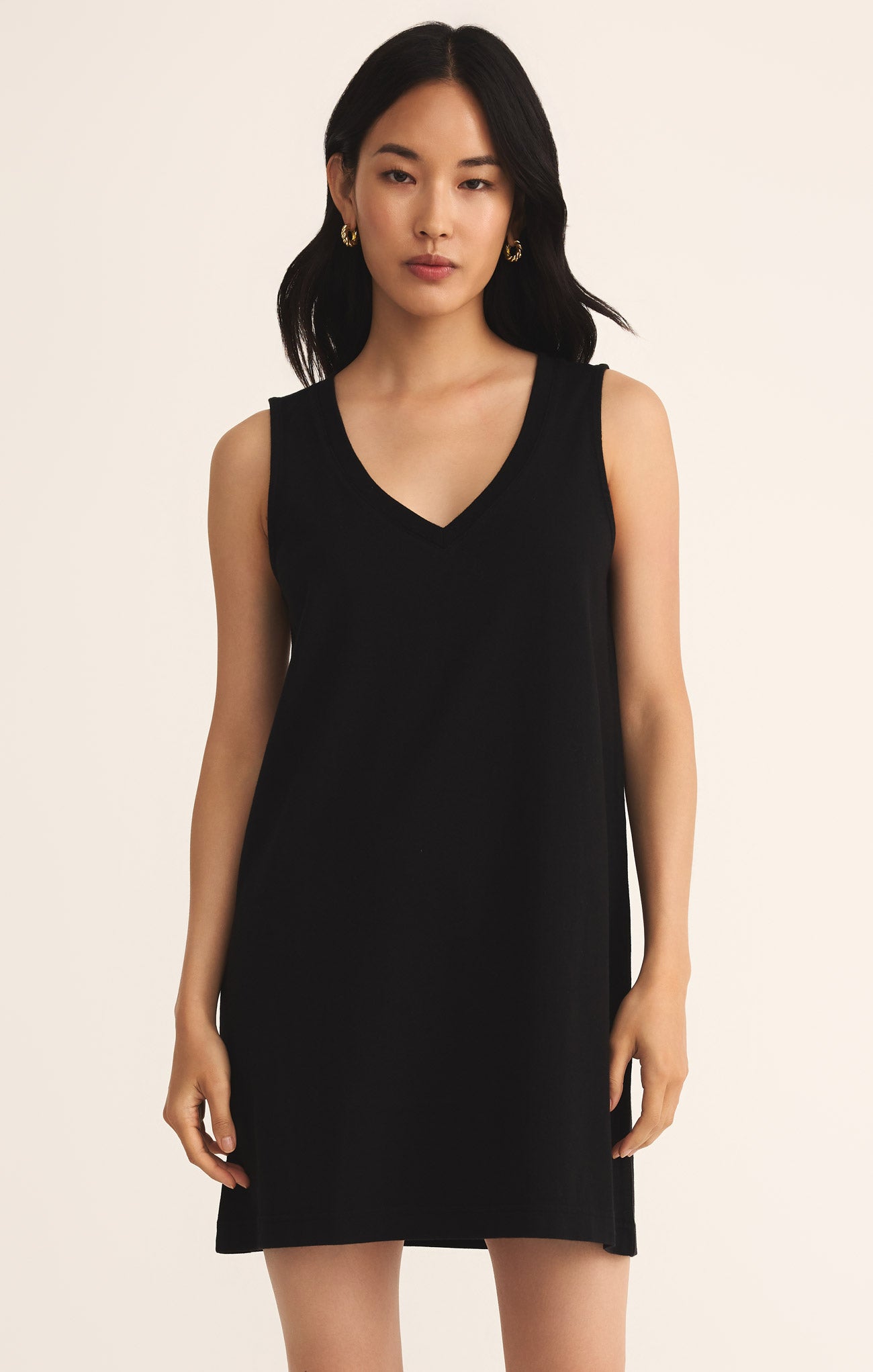 Sloane V-Neck Mini Dress – Z SUPPLY Sloane V-Neck Mini Dress – Z SUPPLY