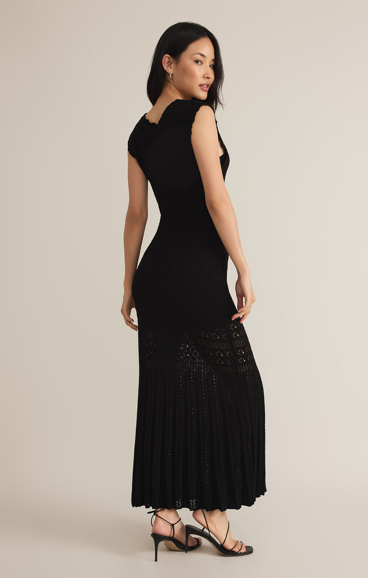 Dresses Marsella Crochet Midi Dress Black