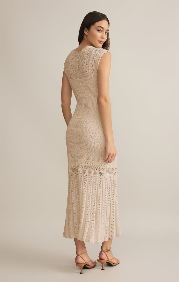 Dresses Marsella Crochet Midi Dress Sea Salt