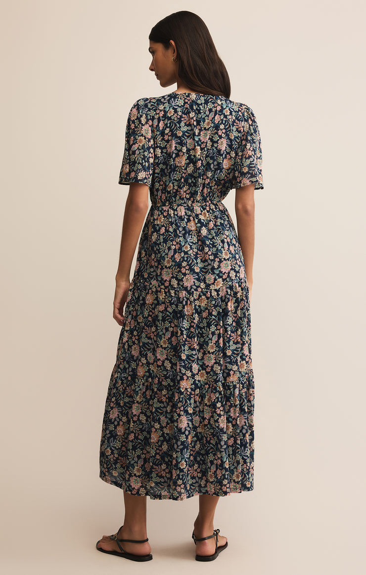Kat Printed Midi Dress