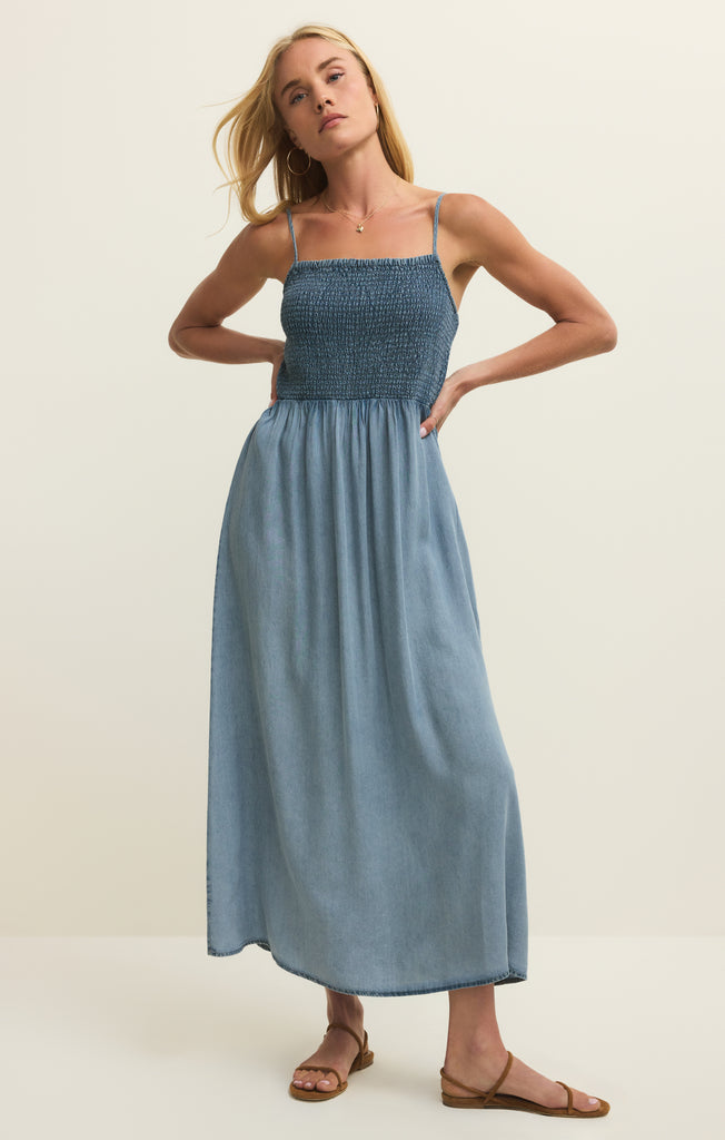 Bayside Chambray Midi Dress – Z SUPPLY