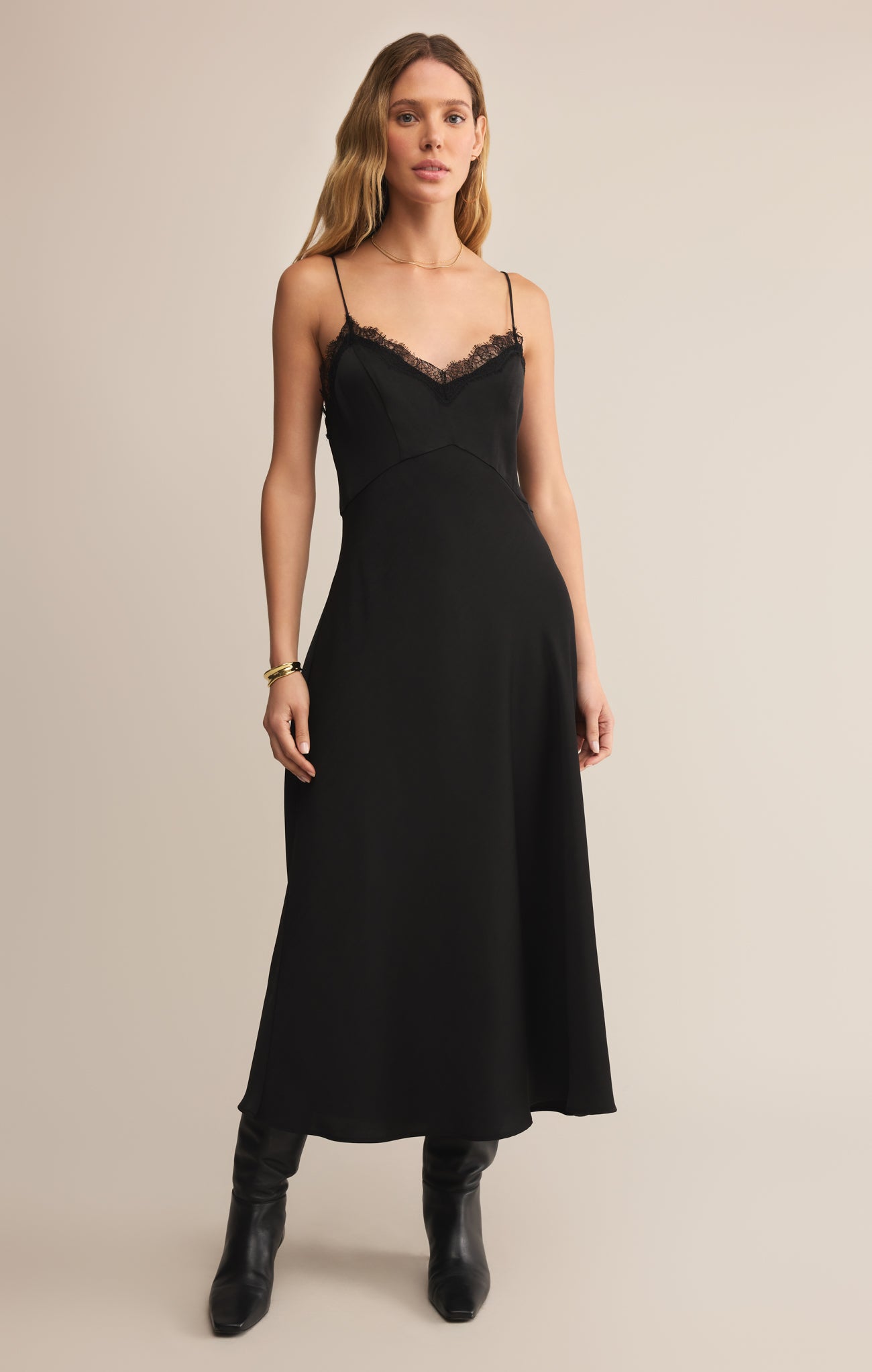 After Hours Luxe Satin Midi Dress – Z SUPPLY