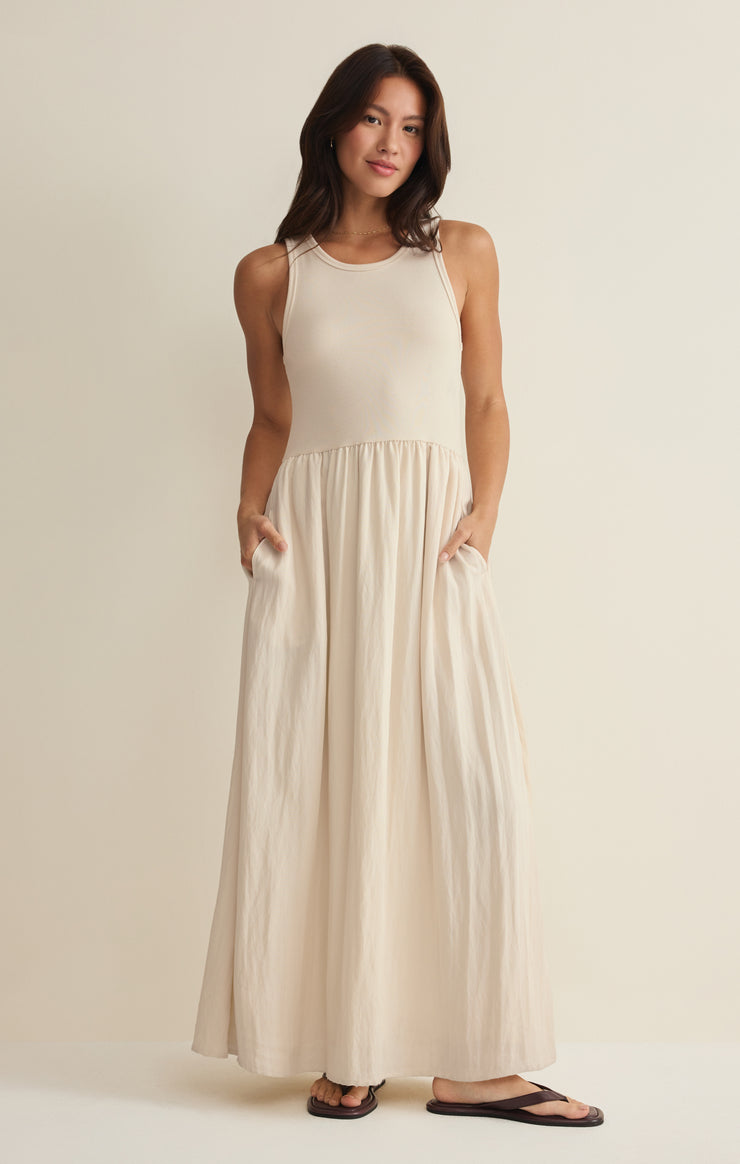 Dresses Charlotte Rib Midi Dress Crystal