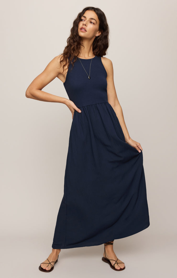 Dresses Charlotte Rib Midi Dress Eclipse
