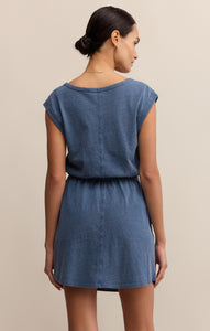 DressesDayshift Jersey Denim Mini Dress Vintage Indigo