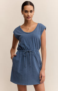 DressesDayshift Jersey Denim Mini Dress Vintage Indigo