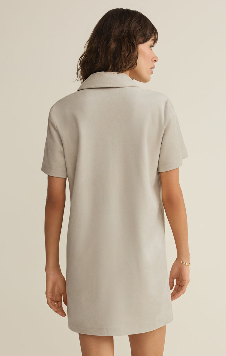 Kellie Faux Suede Mini Dress Z SUPPLY Kellie Faux Suede Mini Dress Z SUPPLY