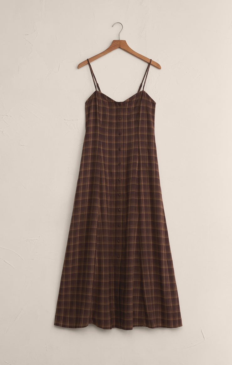 Angel Eyes Plaid Midi Dress – Z SUPPLY
