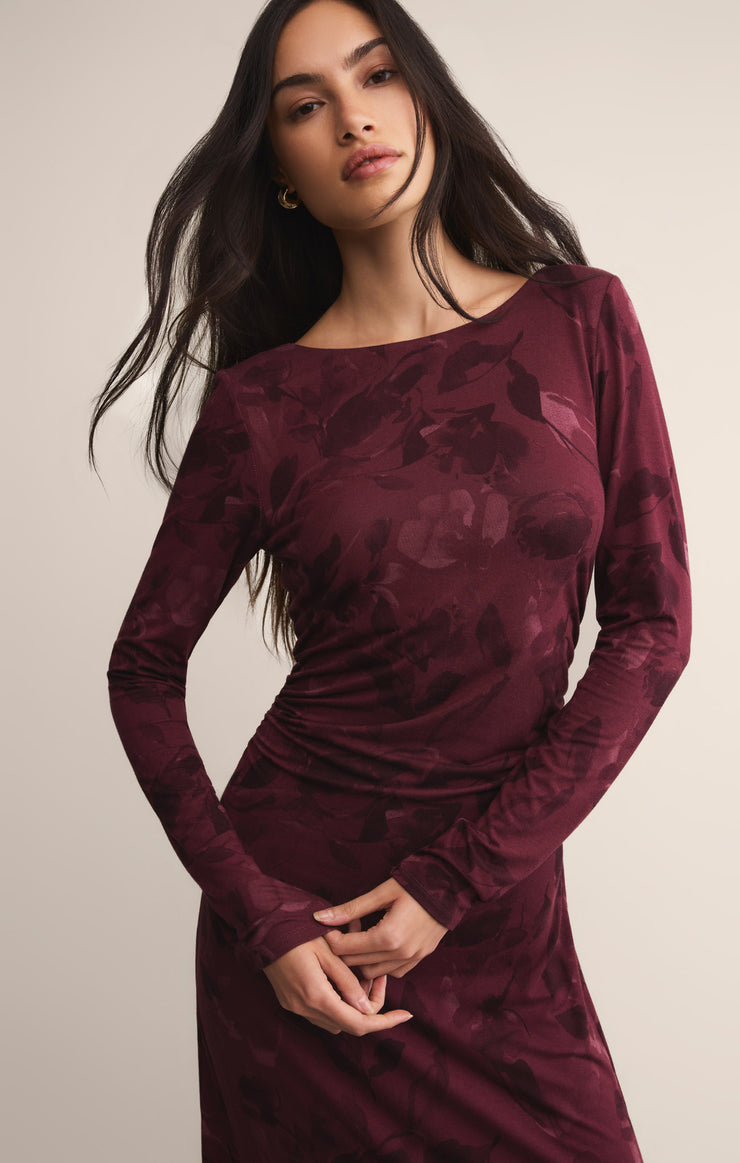 Dresses Bed of Roses Dress Merlot