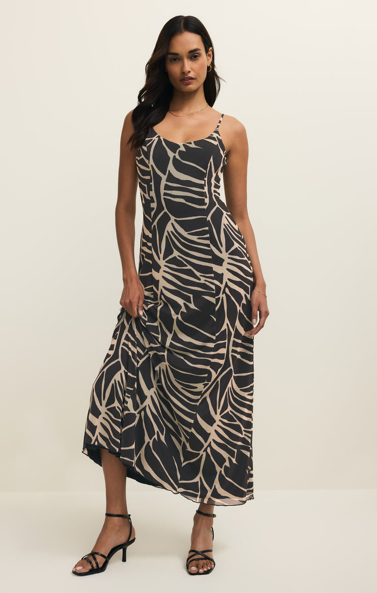 Charisma Tova Palm Mesh Maxi Dress – Z SUPPLY Charisma Tova Palm Mesh Maxi Dress – Z SUPPLY