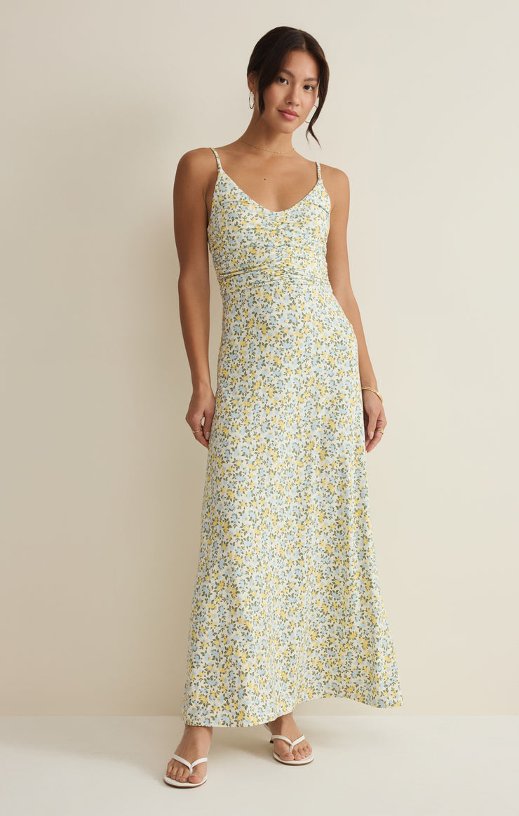 Dresses Faya Idra Ditsy Maxi Dress Cloud