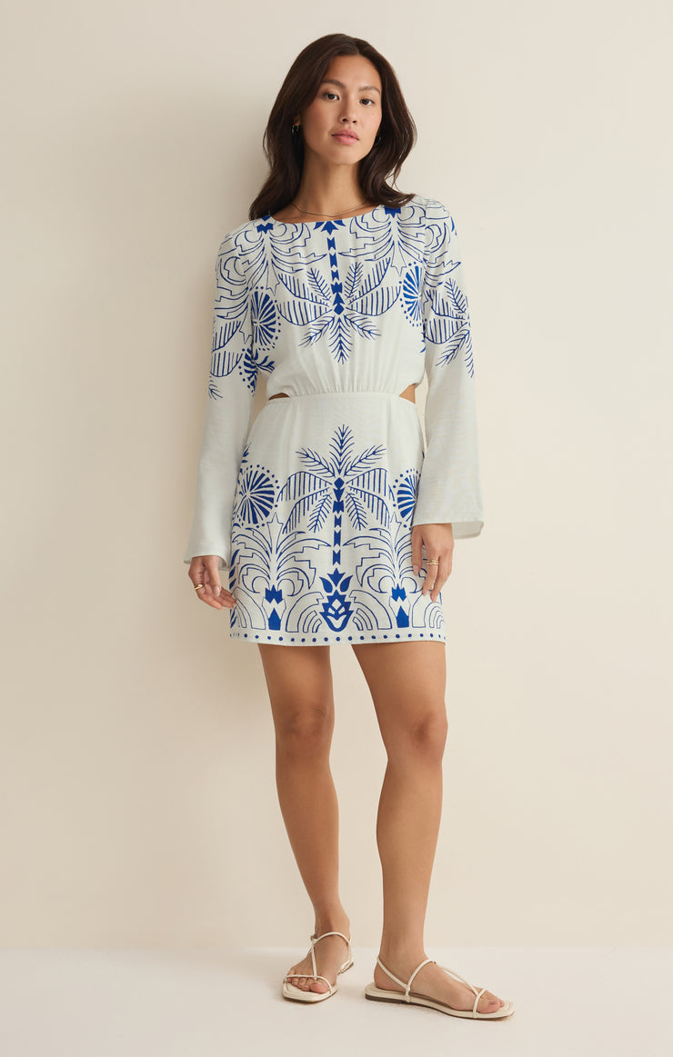 tahini mini dress Tahina Airy Palm Mini Dress – Z SUPPLY
