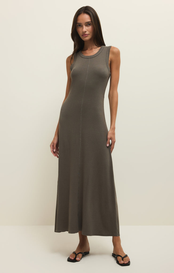 open lace back dress Wine Maxi Tank Dress – Nicole Andrews Collection