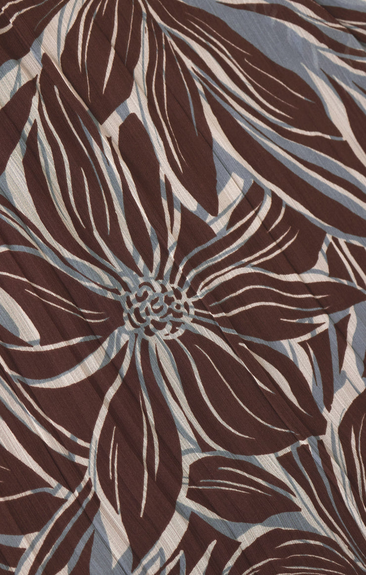 Dresses Lanie Zinn Floral Maxi Dress Chocolate Cherry