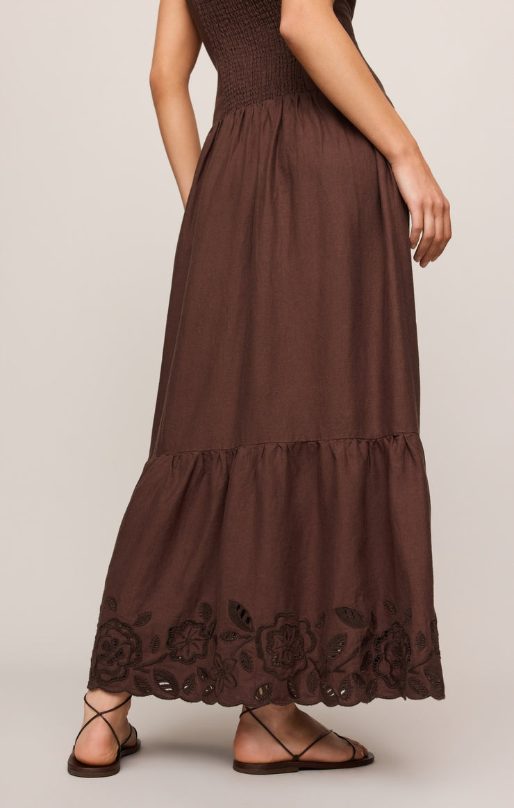 Esti Embroidered Maxi Dress