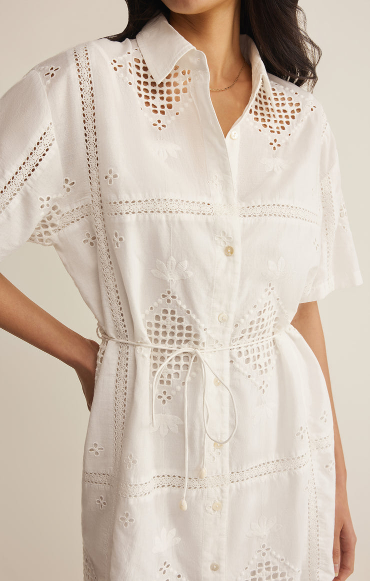 Dresses Annabelle Eyelet Dress White