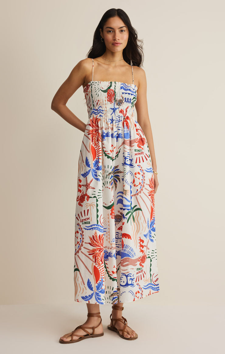 colorful maxi dress Cornelia Getaway Maxi Dress