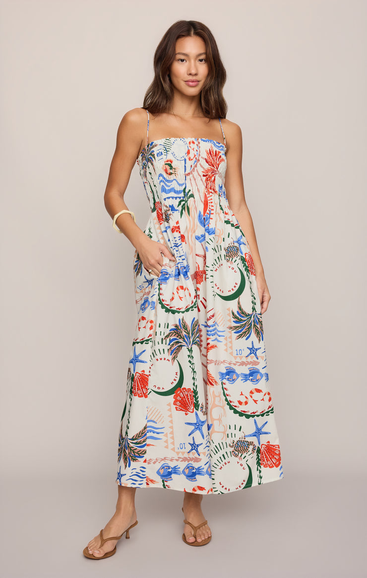 colorful maxi dress Cornelia Getaway Maxi Dress