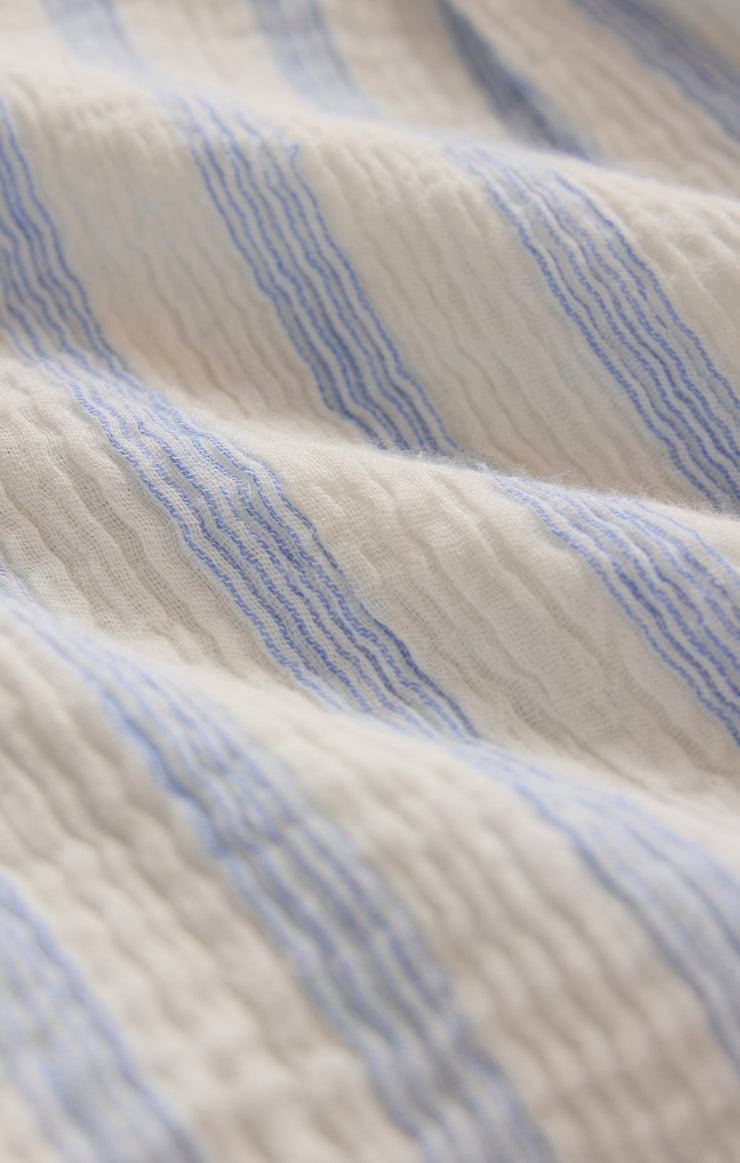 Shorts Daylight Striped Airy Gauze Short Sea Salt