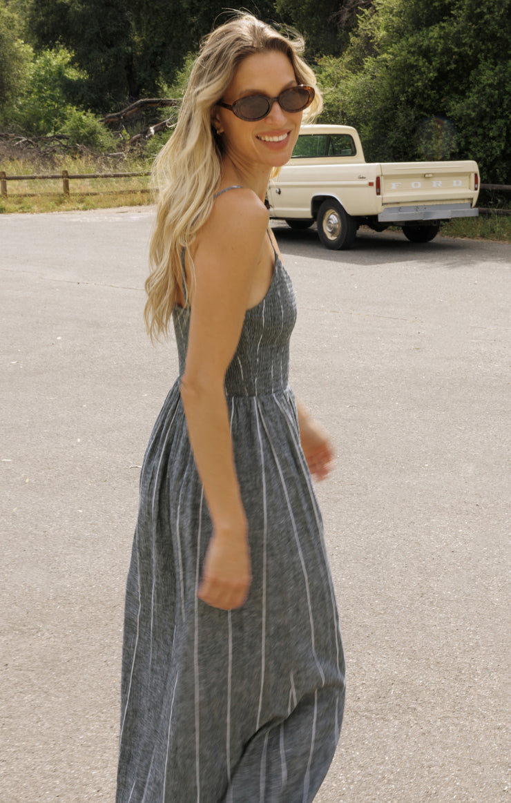 Romy Striped Linen Maxi Dress – Z SUPPLY