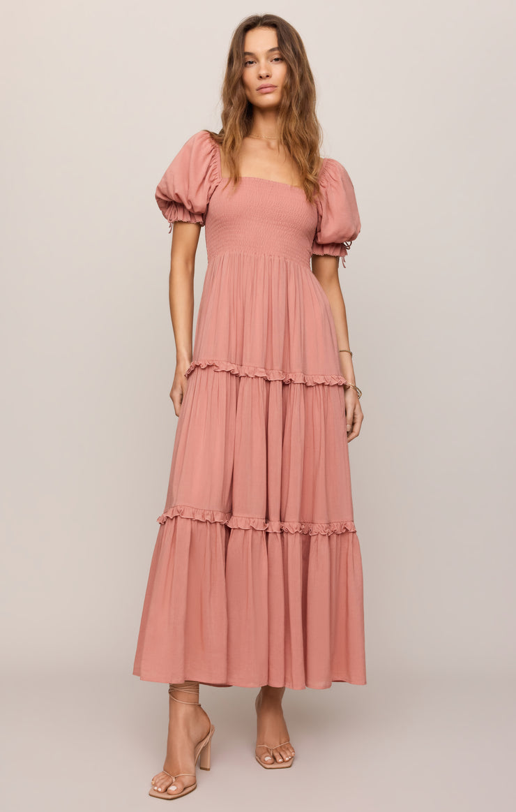 Z SUPPLY Women's Eliora Smocked Maxi Dress Z SUPPLY Women's Eliora Smocked Maxi Dress
