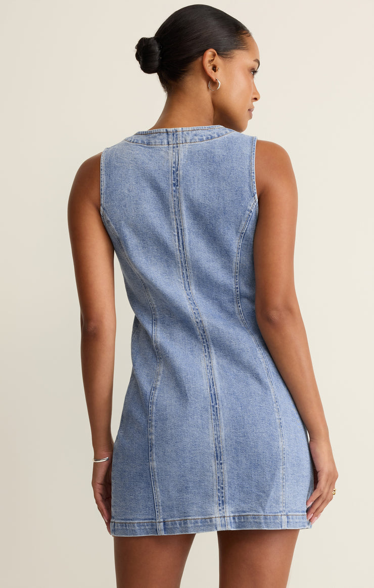 Dresses Jolie Denim Mini Dress Avalon