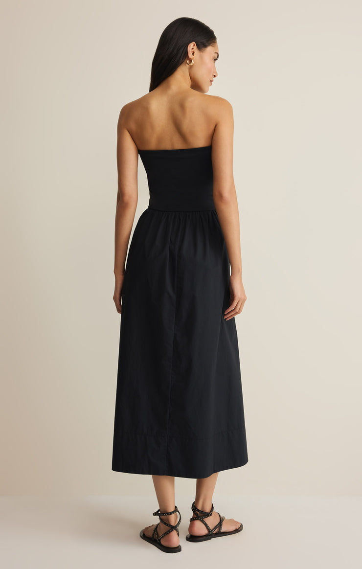 blue dress for baby girl Alrita Strapless Midi Dress main image 1