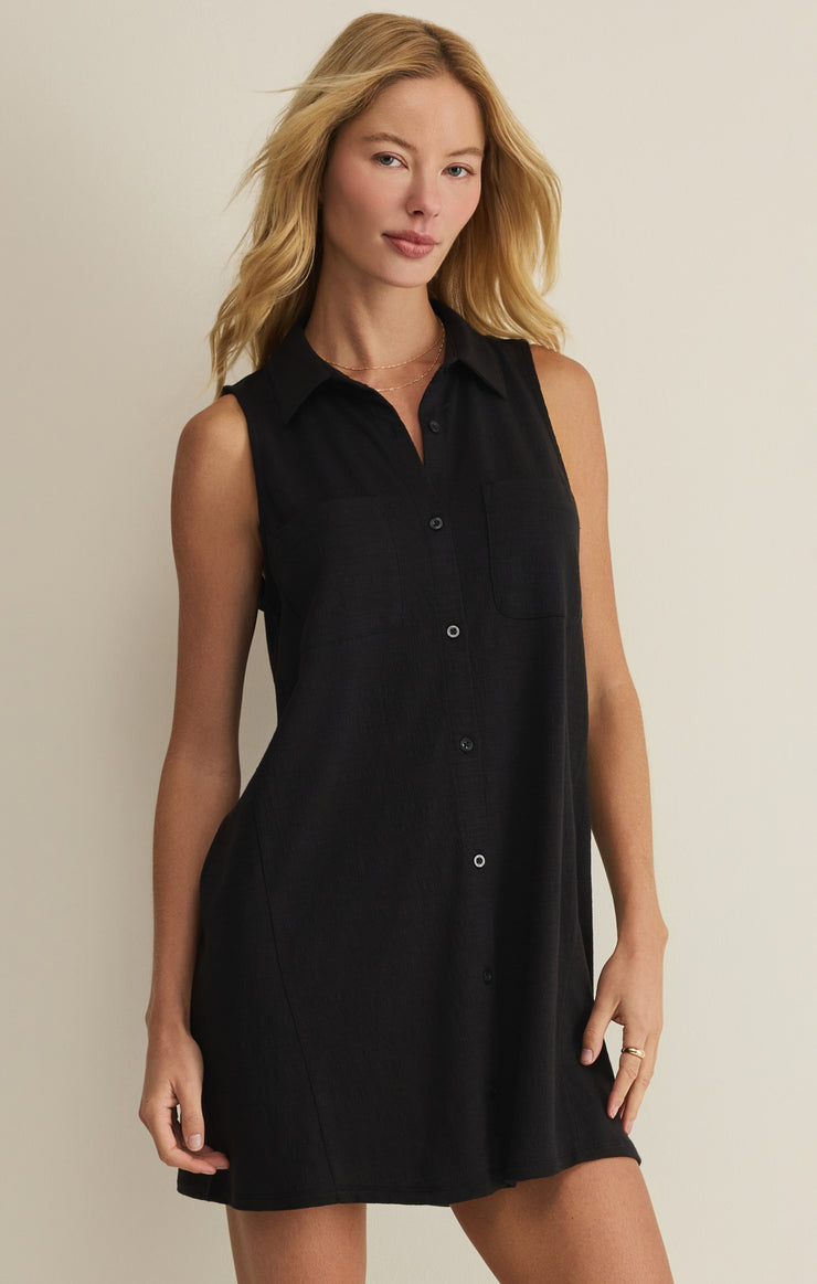 mini dress shirt Finding Comfort Pink Button Front Mini Shirt Dress