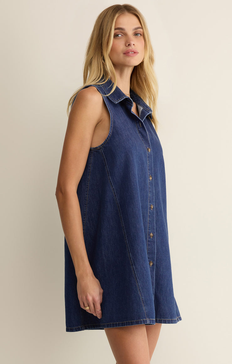 New Light Denim Mini Dress New Light Denim Mini Dress