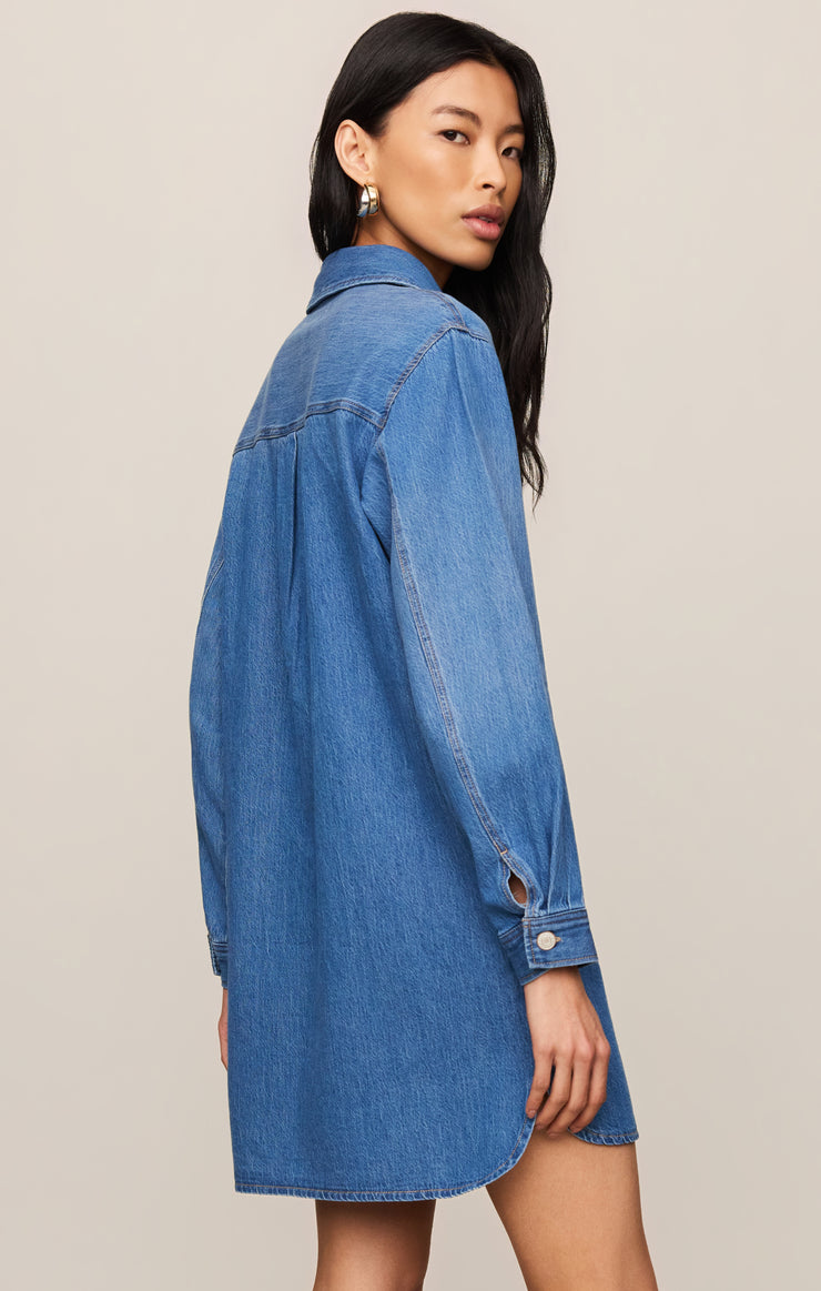 Dresses Lucie Denim Shirt Dress Dreamstate