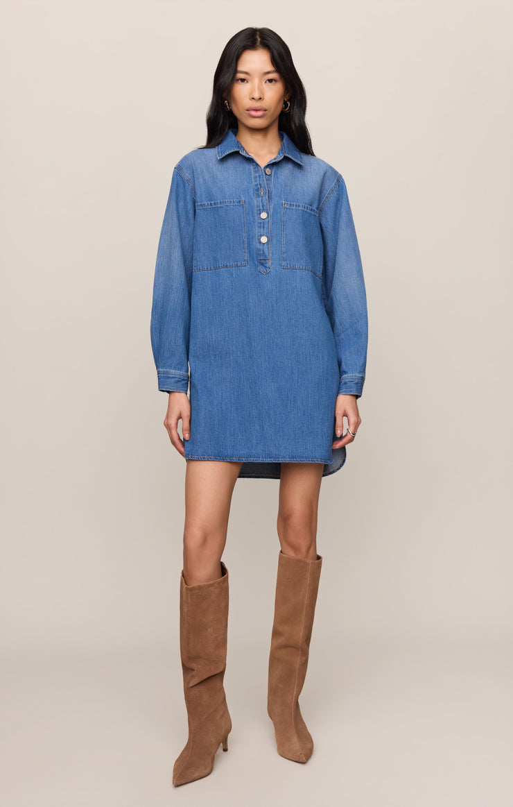 Dresses Lucie Denim Shirt Dress Dreamstate