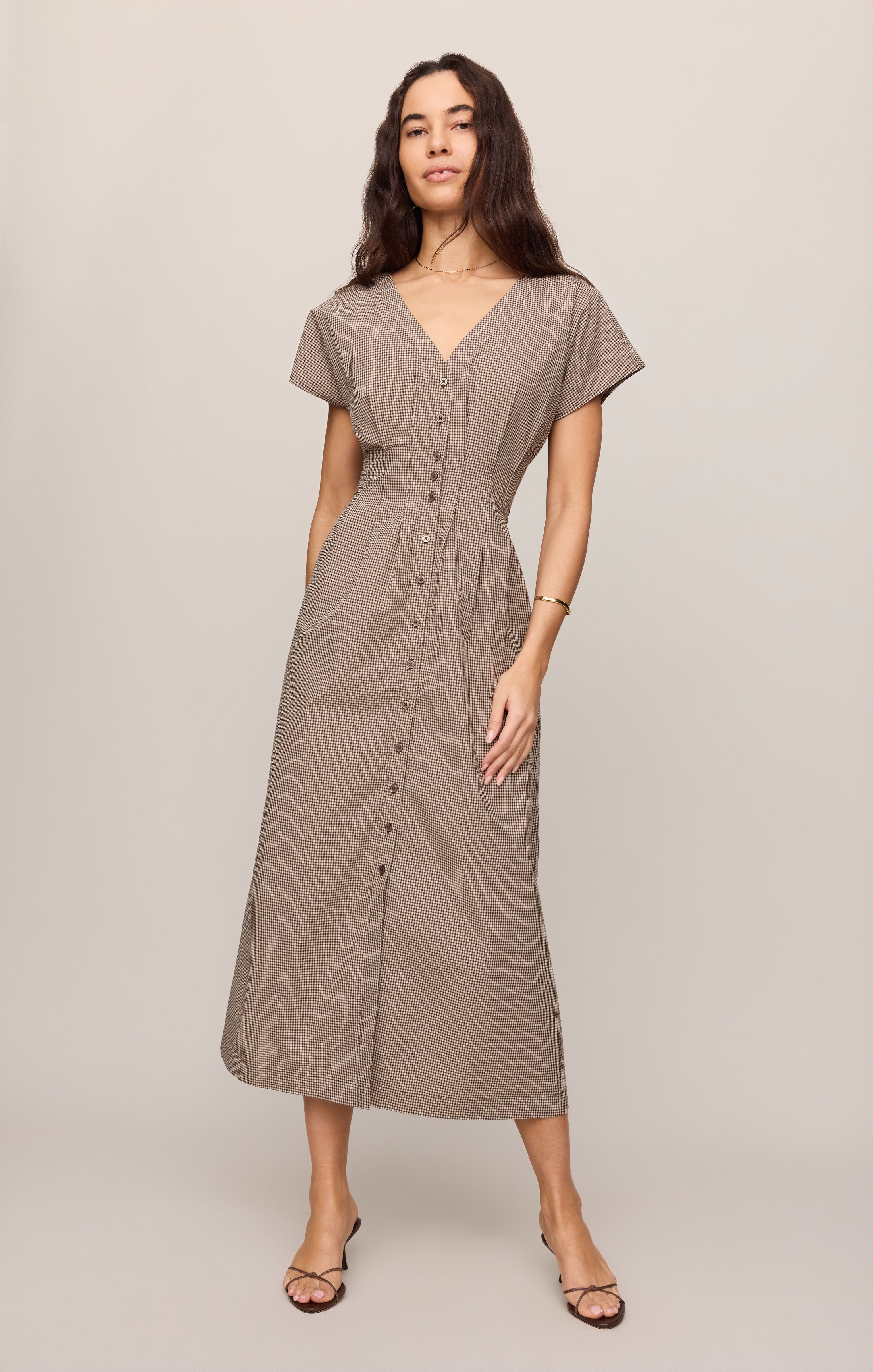 Sanna Gingham Maxi Dress – Z SUPPLY