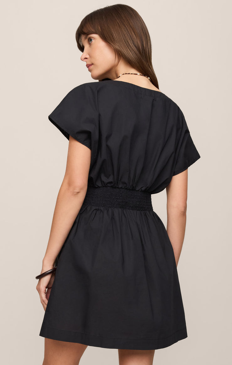 Dresses Sanna Poplin Mini Dress Black
